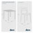 4-Person Outdoor Square Dining Set-1725782663