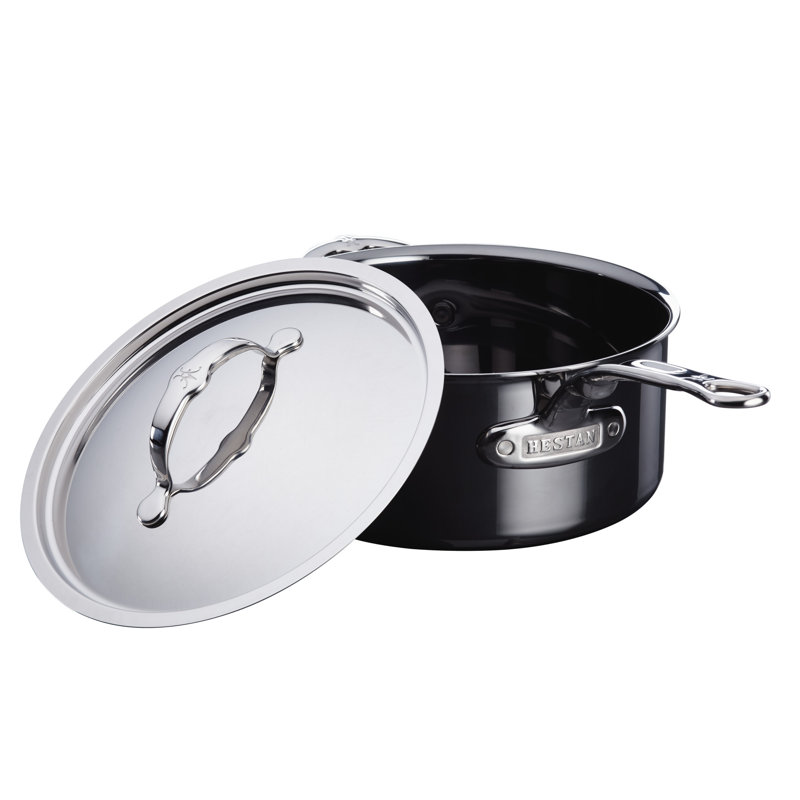 Hestan NanoBond Covered Saucepan, 4 qt.