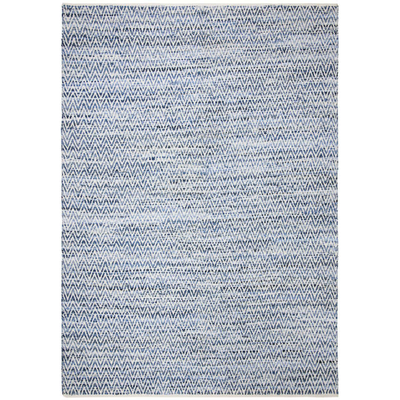 Montauk Hand Woven Performance Chevron Rug, Rectangle 8' x 10'