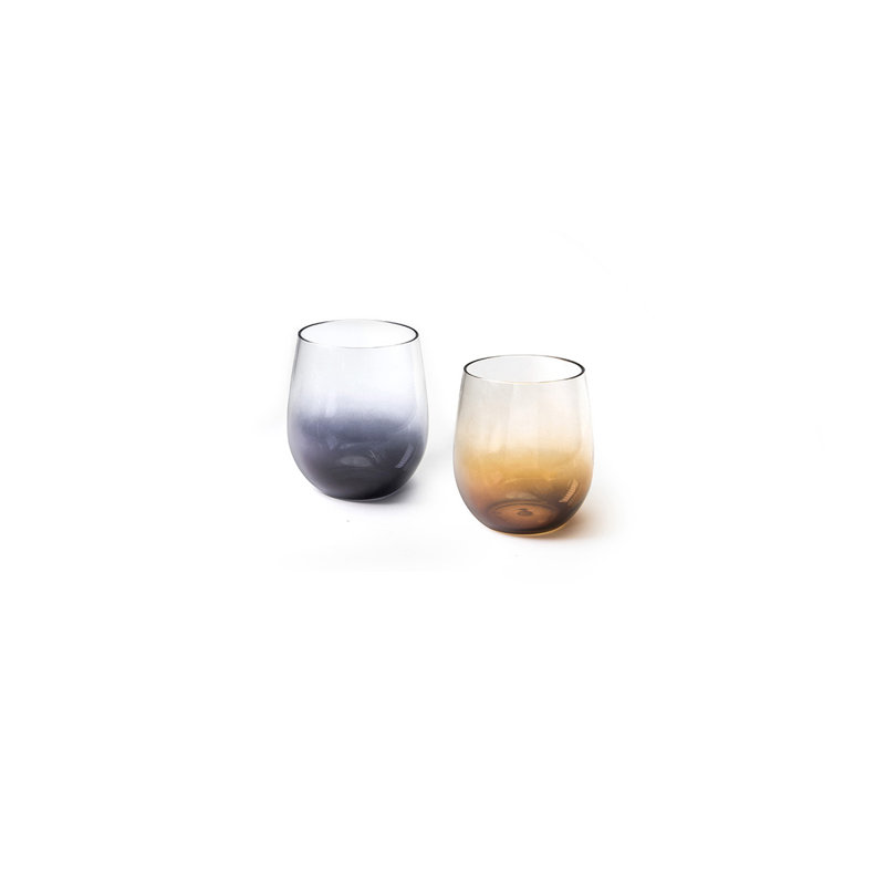 Verre à vin sans pied 15 oz. Drinkwise®, Fumée