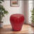13.4"Oversized Resin Strawberry Fruit Stool