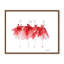 'Ballerinas In Waiting' Framed Print Wall Art-325989670-325989672-325989675