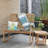 Anayha 2-Person Teak Outdoor Seating Group-84993869-84993872
