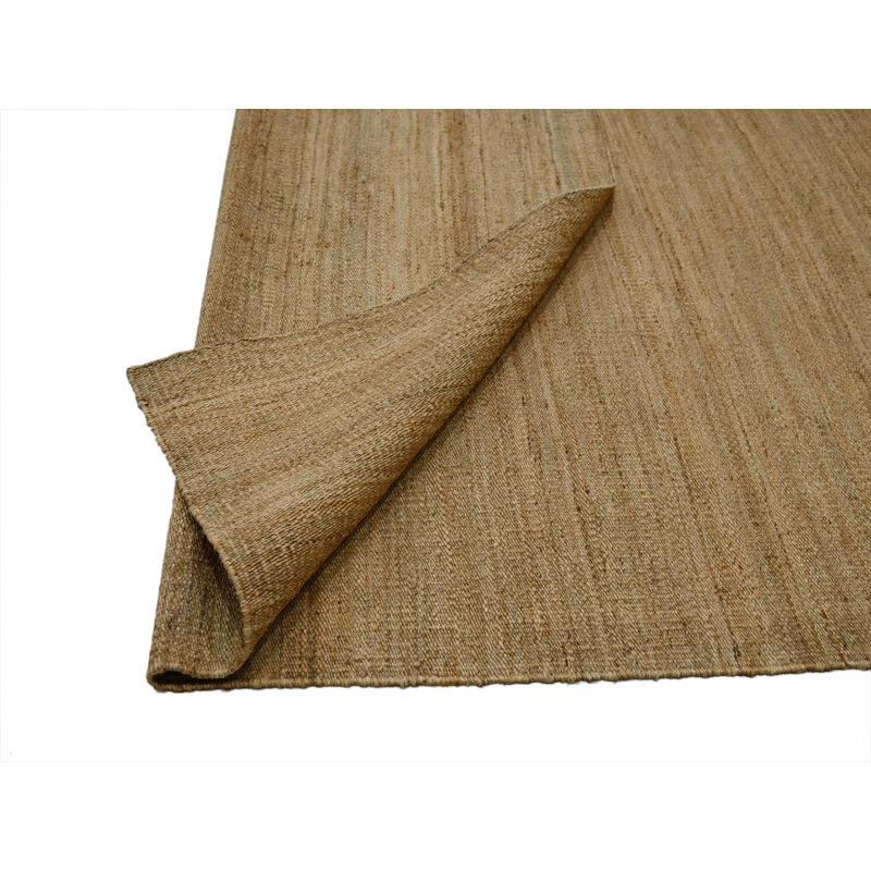 Tapis unique en jute / sisal naturel de 9 pi 8 po x 13 pi Worthem