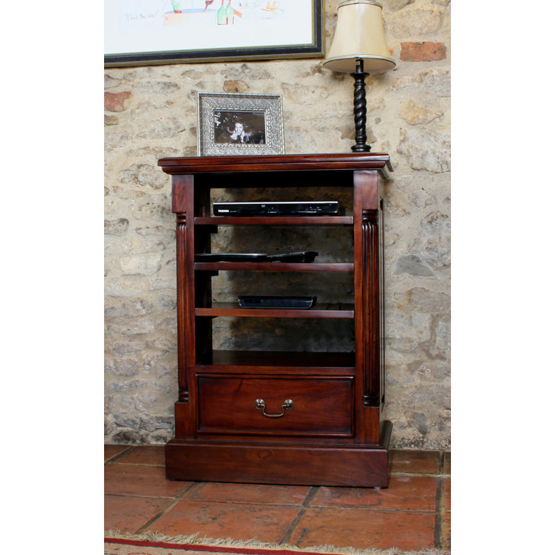 Darrie Solid Wood 84cm H Media Cabinet