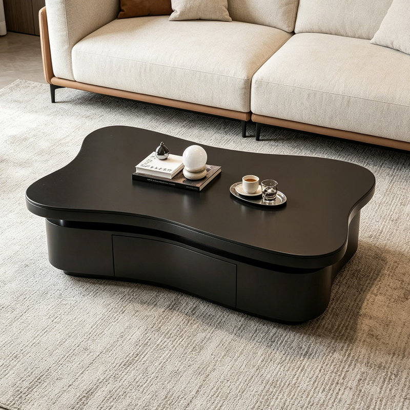 Table basse Creative, H 12,99 po x l 47,24 po x P 27,55 po