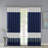 Polyoni Pintuck Curtain Panel(Only 1 Pc Panel)