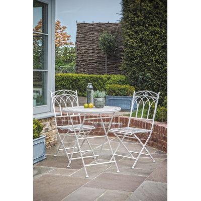 Sorrento 2 - Person Patio Dining Set with Round Table