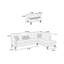Ensemble de canapé modulaire 3 pièces Living Room Furniture