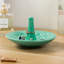 Bletchley Ceramic Heart Turquoise Ring Holder 