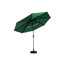 Parasol à 3 niveaux 9 pi avec inclinaison automatique 9 pi - Parasol pour terrasse de table de marché, base non incluse