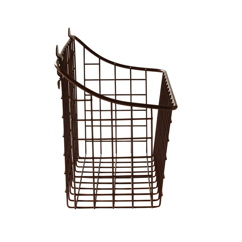 Albie Steel Cabinet Door Organizer, Bronze