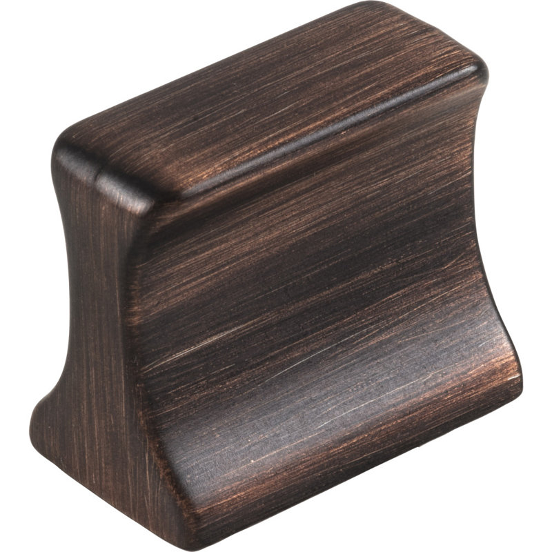 Sullivan Rectangular Knob, Brushed Oil Rubbed Bronze