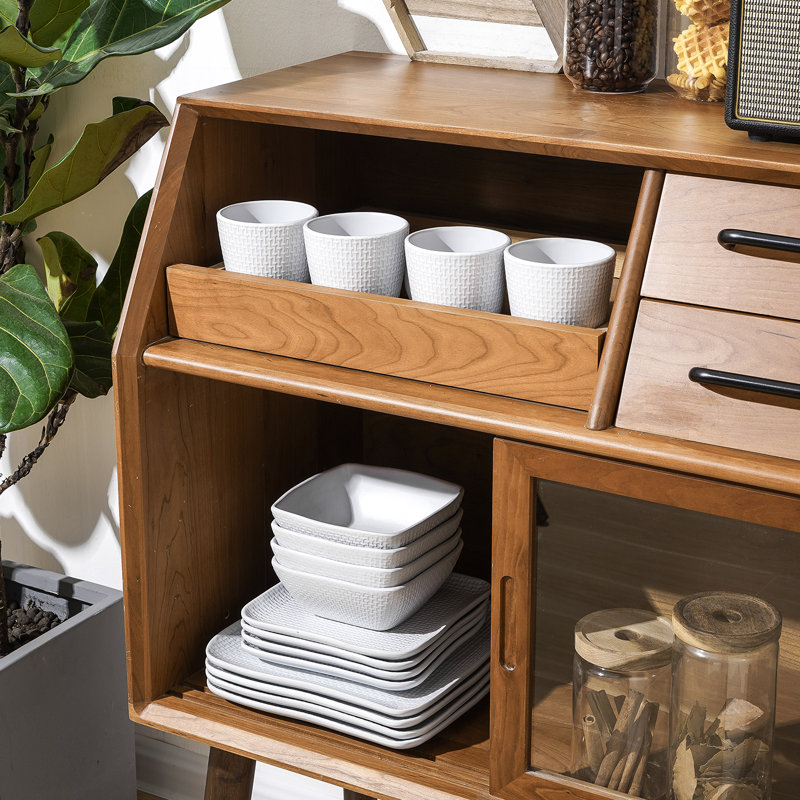 Stone Lain Olivia 16-Piece Dinnerware Set Stoneware, White