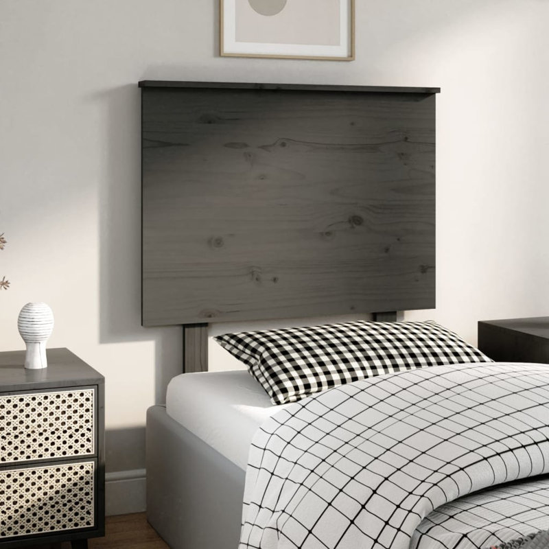 Jamah Solid Wood Headboard, Honey Brown, 79 x 82.5 cm