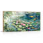 Tableau encadré sur toile représentant un bassin de carpes koï (1 pièce), 122 x 61 cm-820003705