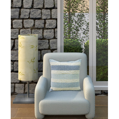Eliana Striped Cotton Throw Pillow