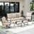 Charron 5 - Person Patio Conversation Set with Cushions-1279108741