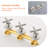 Wall Mount Tub Shower System 3 Handle Shower Faucet Set 10 Spray Brass Shower Trim Kit With Rough-In Valve-113669615