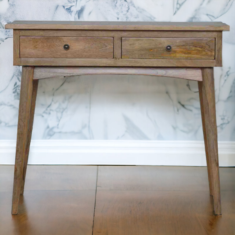 90cm Solid Wood Console Table