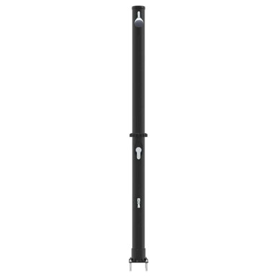 Solar Powered Pvc, Aluminium Free Standing Outdoor Shower and Footwash Spout