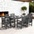 Rectangular 6 - Person 70'' L Outdoor Dining Set With 6 Chairs-407498388