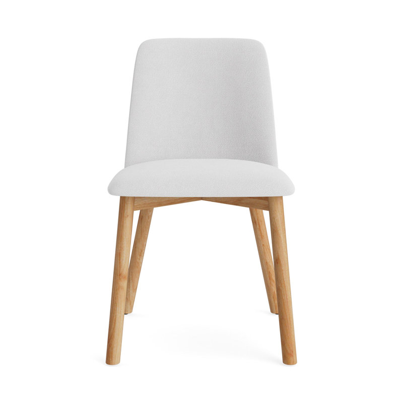 Chip White Oak Dining Chair - Camp Salt, White, White Oak