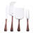 Ridge 4 Piece Stainless Steel Cheese Serving Set