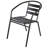 Premium All-Weather Wicker Outdoor Stacking Dining Armchair