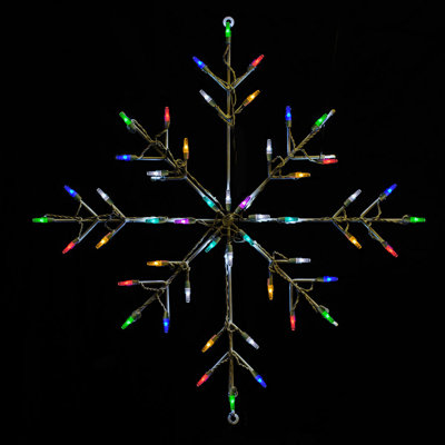 Snowflake LED Display - RGB (24")