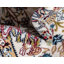 Tapis traditionnel Kelayeh couleur neigeuse