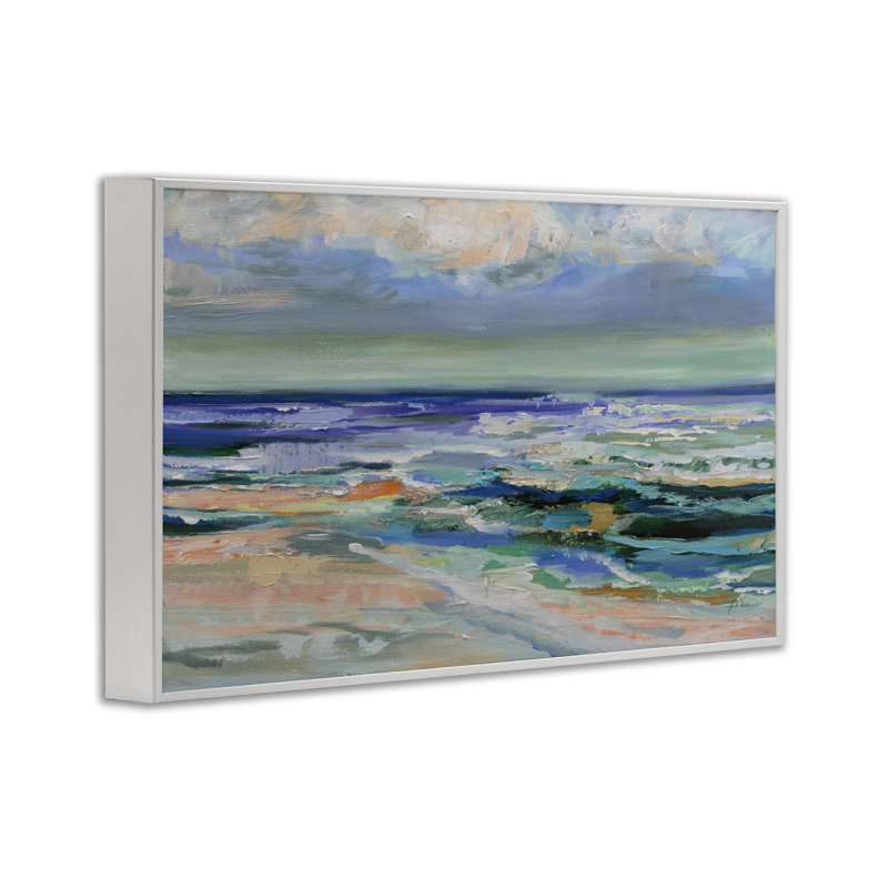 «Seaside Dance Waves», estampe numérique, conception de Jeanette Vertentes, H 16 po x l 24 po