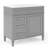 Dzoba 36.01'' Single Bathroom Vanity with Solid Wood Top-1554868559