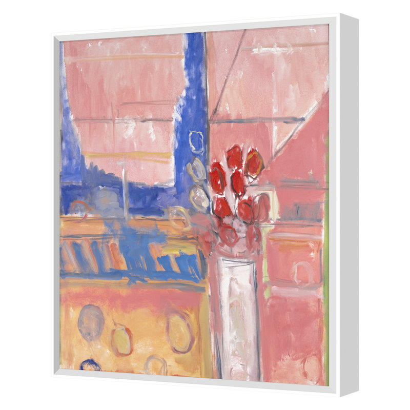 Still Life, Inside/Outside Print by Stephen Dinsmore, 20" H x 16" W x 1.75" D, White