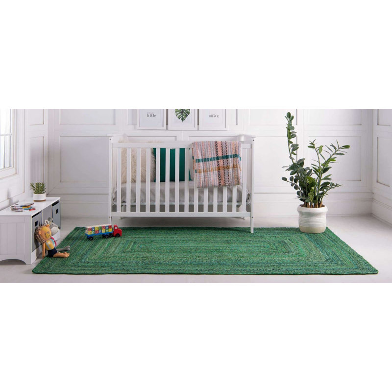 Awena Cotton Indoor Rug, Rectangle 6'1" x 9'
