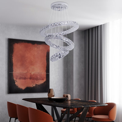 Malena 3 - Light Crystal LED Chandelier
