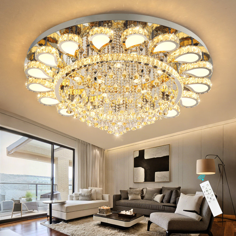 Lustre de salon argenté, Silver