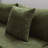 Koli 4 - Pieces U-shaped Compression Chenille Sectional Sofa, Green, Right Facing-512480919
