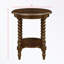 Table de bout ronde avec tablette