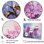 Mauve lilas mauve, ensemble d'art sur toile-107737496