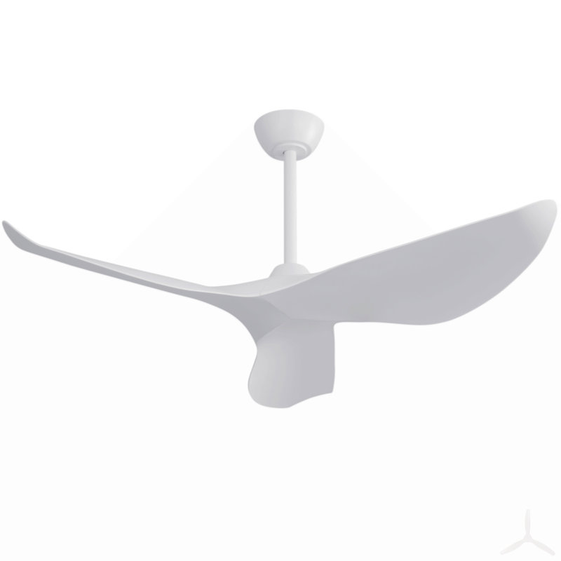 Ventilateur de plafond de 38 pouces sans lumière, ventilateurs de plafond intérieurs et extérieurs modernes avec télécommande pour moteur à courant continu pour chambre à coucher, salon