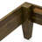 Queen Size Bed Frame with 4 Solid Wood Legs and 2 Extra Center Legs - Walnut Finish-2112131547-2112131550
