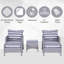 Garman 2 Seater Rattan Conversation Set-673929444