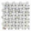 Marble Basketweave Mosaic Wall & Floor Tile