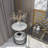 Braidon Marble Top End Table