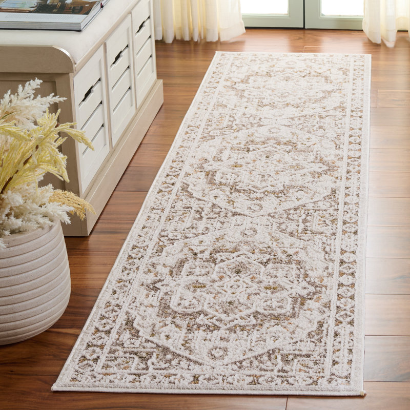 Tapis oriental Leonette, Tapis de couloir 2 pi x 8 pi