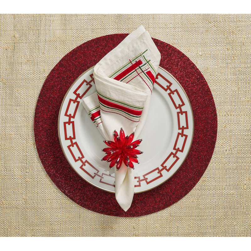 Confetti Placemat, Red