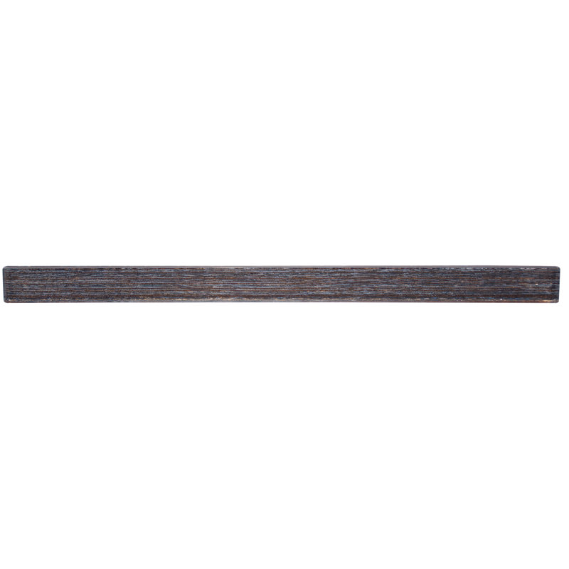 Cosmos 1" x 12" Glass Wall Tile, Brown