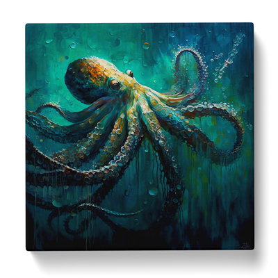 Octopus Palette Knife - No Frame Print