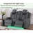 Meghean Breathable Leather Power Recliner Loveseat Power Headrest With Multi-Functional Center Console, Bluetooth Audio-106804566